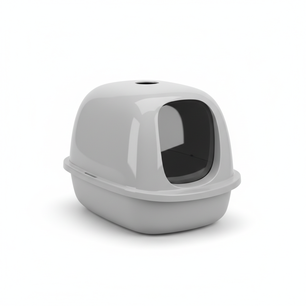 Hooded Cat Litter Box